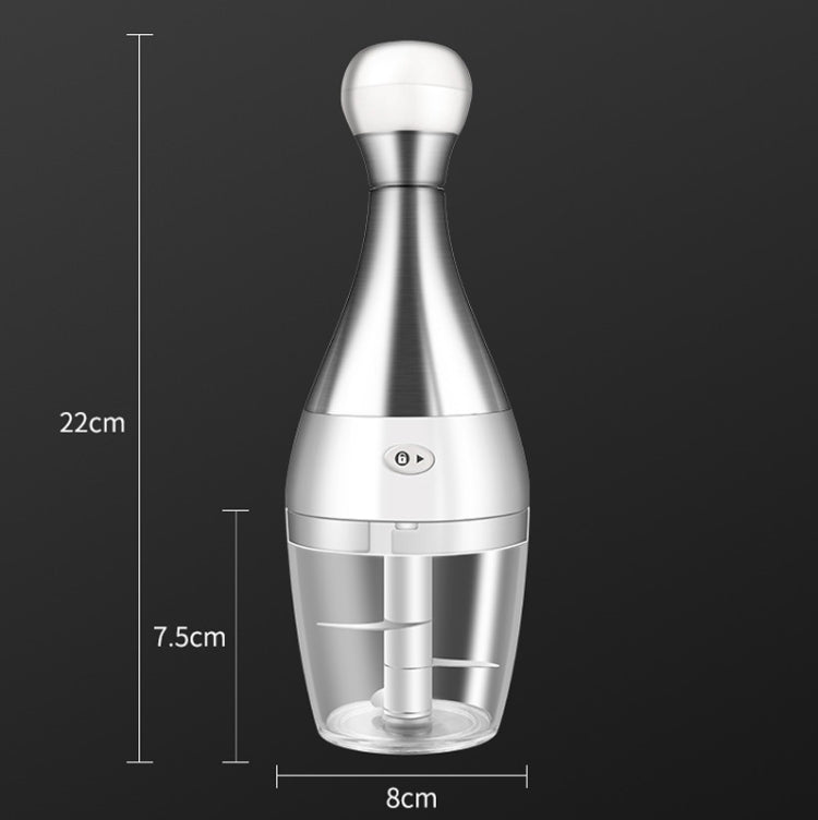 304不鏽鋼壓蒜器 家用多功能蔬菜切碎器 搗蒜器，蔬菜切碎器