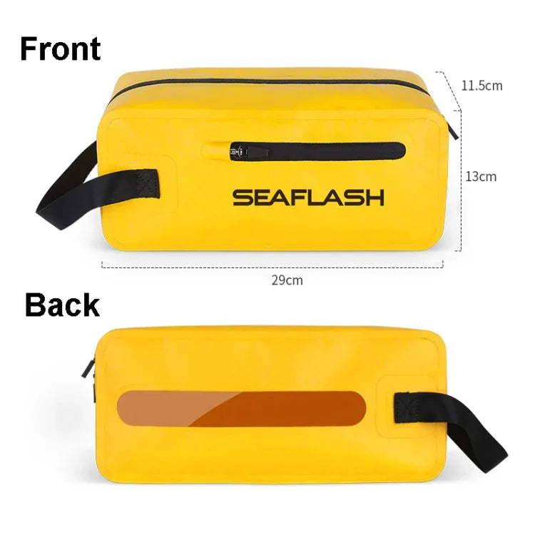SEAFLASH 4L防水包 乾濕分離游泳包 海灘手拿包 防水收納包，SEAFLASH 4L