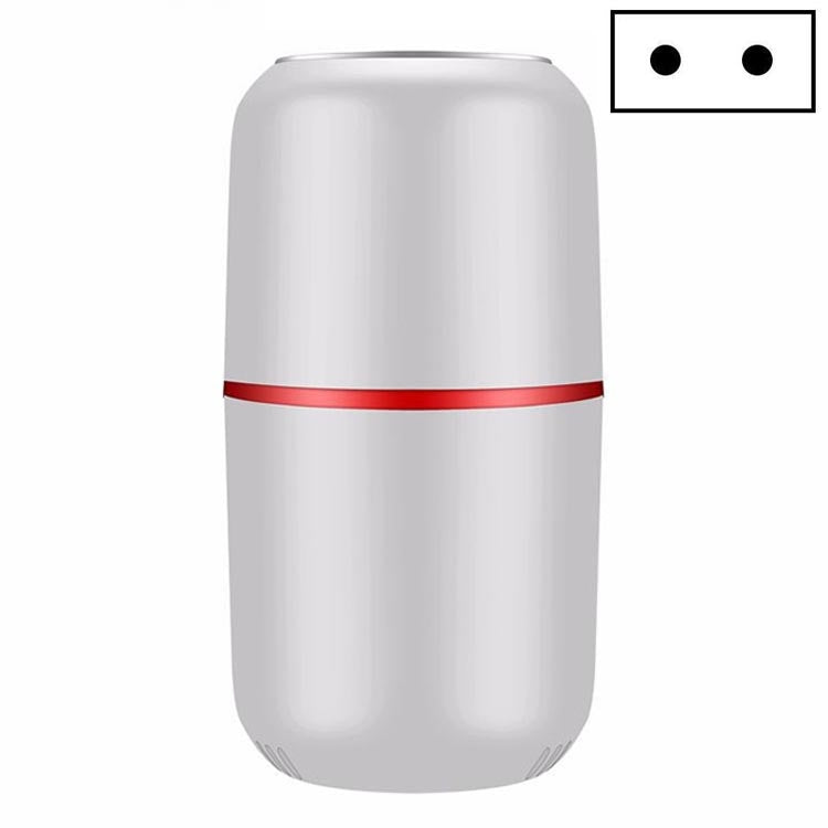 電動小型研磨機家用調味雜糧中藥咖啡研磨機，220V歐規插頭（白色）、220V歐規插頭（黑色）、220V英規插頭（白色）、220V英規插頭（黑色）、110V美規插頭（白色）、110V美規插頭（黑色）