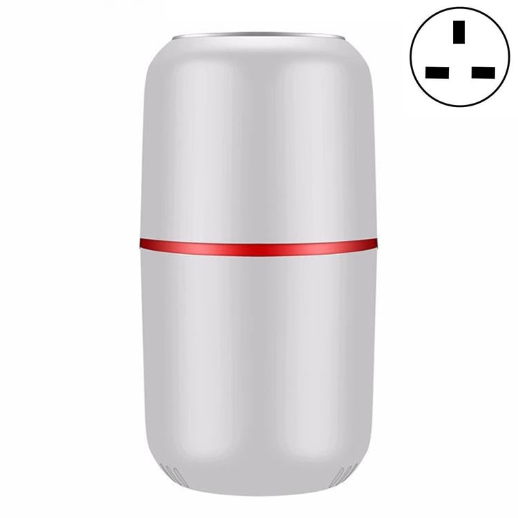 電動小型研磨機家用調味雜糧中藥咖啡研磨機，220V歐規插頭（白色）、220V歐規插頭（黑色）、220V英規插頭（白色）、220V英規插頭（黑色）、110V美規插頭（白色）、110V美規插頭（黑色）
