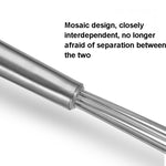 手動攪拌器不鏽鋼玻璃珠蛋攪拌器廚房家用手持烘焙工具A型12英寸，A型12英寸，A型10英寸，B型12英寸，B型10英寸，C型12英寸，C型10英寸