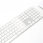 T17606 電腦鍵盤膜透明TPU納米長鍵盤保護膜，適用iMac 2017魔術鍵盤（帶數字型號）