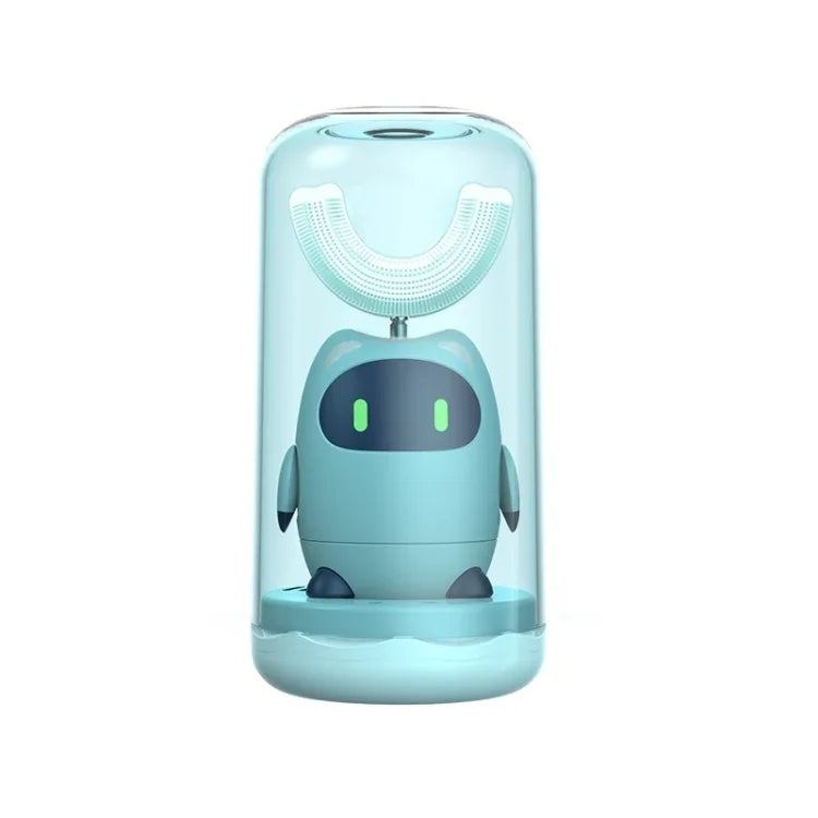 Lanbeibei 兒童U型自動電動牙刷，2-6歲加強版（藍色）、6-12歲加強版（藍色）、2-6歲家用版（藍色）、6-12歲家用版（藍色）、2-6歲加強版（粉色）