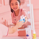 Lanbeibei 兒童U型自動電動牙刷，2-6歲加強版（藍色）、6-12歲加強版（藍色）、2-6歲家用版（藍色）、6-12歲家用版（藍色）、2-6歲加強版（粉色）