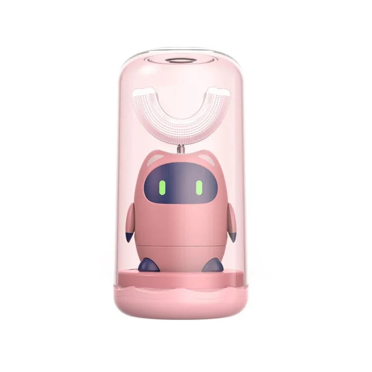 Lanbeibei 兒童U型自動電動牙刷，2-6歲加強版（藍色）、6-12歲加強版（藍色）、2-6歲家用版（藍色）、6-12歲家用版（藍色）、2-6歲加強版（粉色）