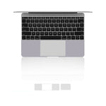 JRC 2合1筆記型電腦掌托貼紙+觸控板保護膜套裝，適用於MacBook Air 13.3吋 A1932（2018），MacBook Pro 13.3吋 A2289 & A2251（2020），MacBook Air 13.3吋 A2179（2020），MacBook Pro 16吋 A2141（含觸控列）
