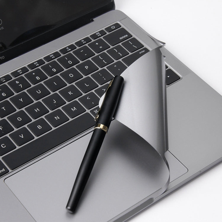 JRC 2合1筆記型電腦掌托貼紙+觸控板保護膜套裝，適用於MacBook Air 13.3吋 A1932（2018），MacBook Pro 13.3吋 A2289 & A2251（2020），MacBook Air 13.3吋 A2179（2020），MacBook Pro 16吋 A2141（含觸控列）