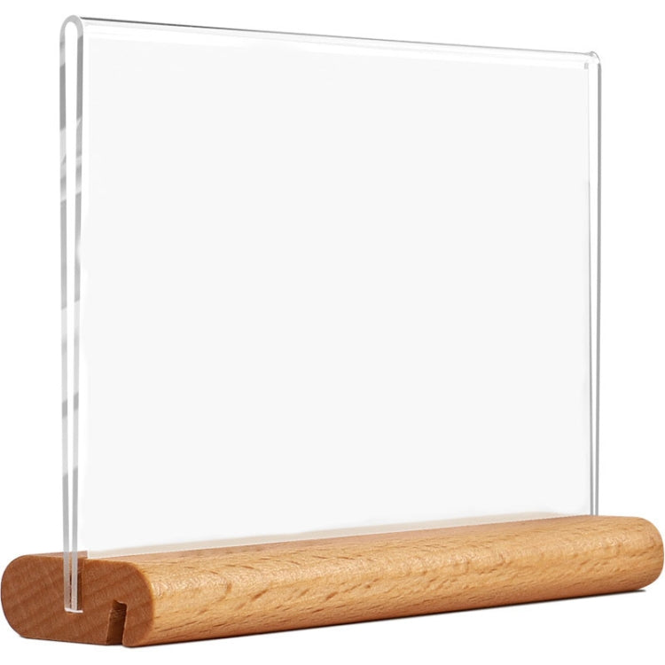 壓克力桌面直立展示品牌超市價籤，規格：100x150mm、90x55mm、100x70mm、120x80mm、100x100mm、100x150mm