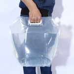 折疊水袋 戶外運動露營徒步儲水桶 野餐水容器 提水袋，5L、10L、15L