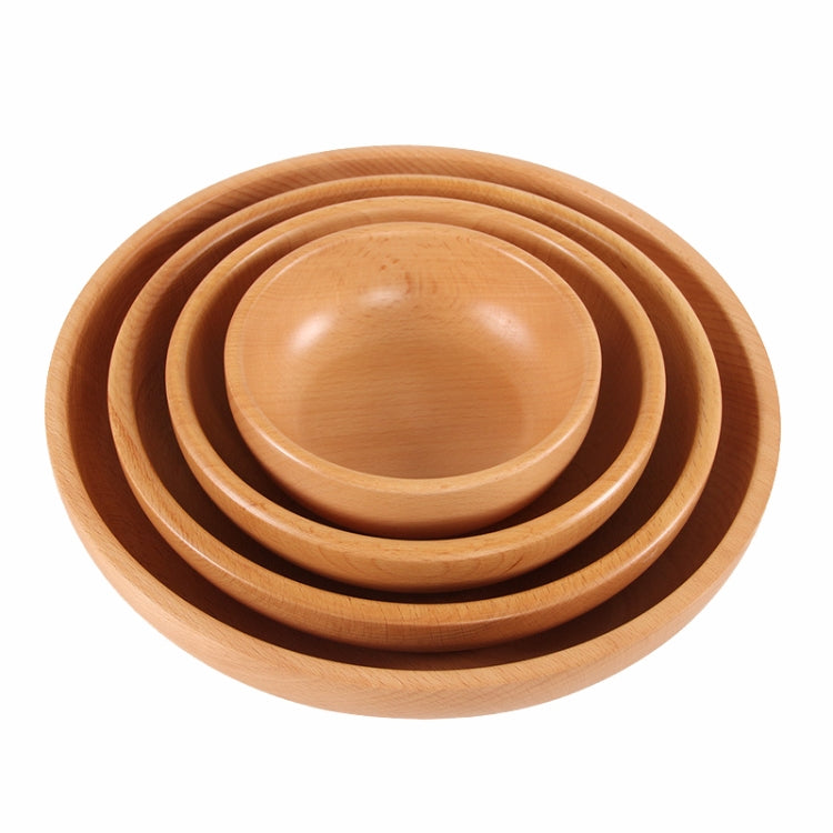圓形水果盤沙拉碗 厚木乾果盤水果壽司盤，15cm，20cm，25cm，30cm