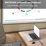 BYL-2011 4 合 1 USB-C / Type-C 轉 4K HDMI + USB 3.0 + USB 2.0 + PD USB-C / Type-C 充電埠多功能集線器擴充基座，4 合 1