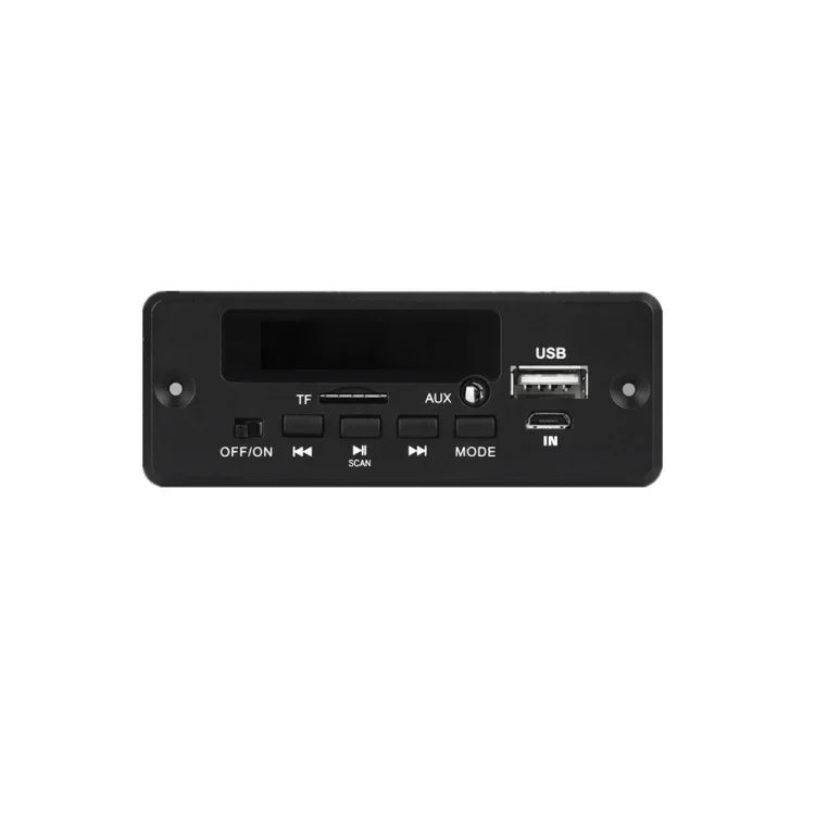12V Folder Play With Power Amplifier MP3 Decoding Board With Recording Call Loss Motherboard With Bluetooth, MP3 Decoding Board