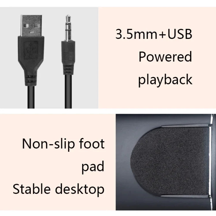 YEEZE A1 多媒體 USB2.0 桌面喇叭迷你電腦筆記型電腦喇叭，白藍、白綠、白紫、白橘、黑藍、黑綠、黑紫、黑橘、電鍍黑金、電鍍白、電鍍黑