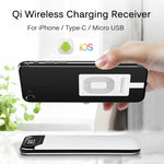 無線充電接收器手機充電感應線圈貼片，國產安卓接收器反向，國產安卓接收器正向，國產 iPhone 接收器，國產 TYPE-C 接收器，TI 架構安卓接收器反向