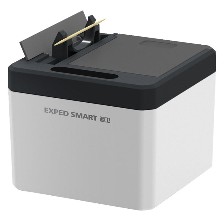 EXPED SMART智能感應自動牙籤盒 家用餐廳電動牙籤架，電池版，USB充電版
