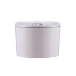 EXPED SMART 桌面智能感應電動收納盒車用辦公垃圾桶，規格：3L 電池版（白色）、3L 電池版（卡其色）、5L 電池版（白色）、5L 電池版（卡其色）、3L USB 充電版（白色）、3L USB 充電版（卡其色）