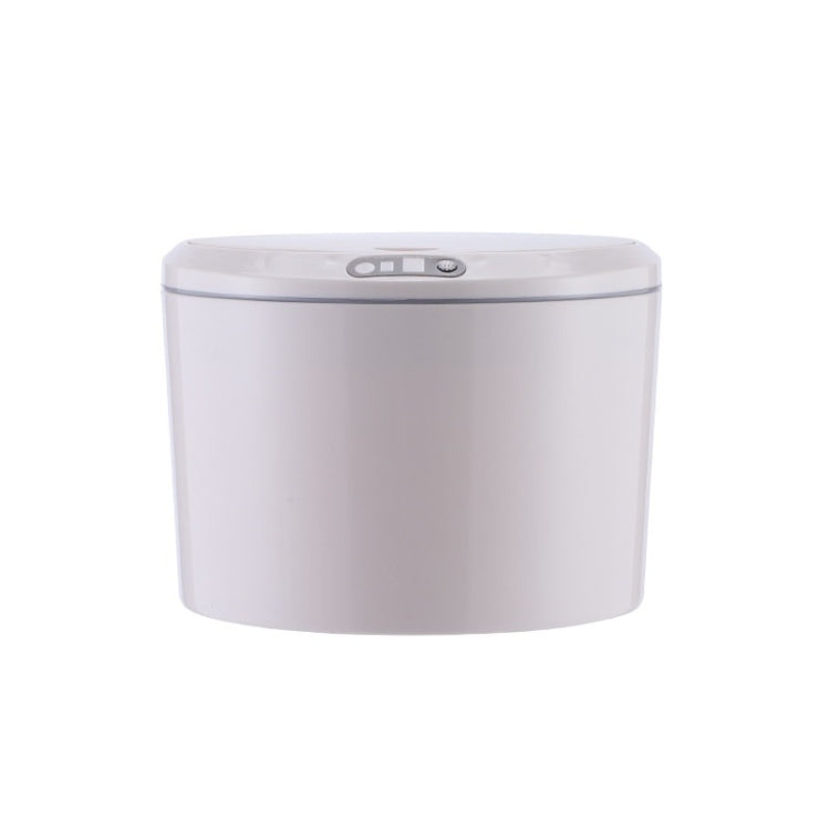 EXPED SMART 桌面智能感應電動收納盒車用辦公垃圾桶，規格：3L 電池版（白色）、3L 電池版（卡其色）、5L 電池版（白色）、5L 電池版（卡其色）、3L USB 充電版（白色）、3L USB 充電版（卡其色）