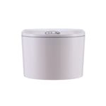 EXPED SMART 桌面智能感應電動收納盒車用辦公垃圾桶，規格：3L 電池版（白色）、3L 電池版（卡其色）、5L 電池版（白色）、5L 電池版（卡其色）、3L USB 充電版（白色）、3L USB 充電版（卡其色）