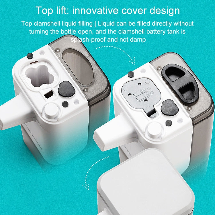EXPED SMART智能感應皂液器自動泡沫洗手機，款式：600ML凝膠抽取版（藍灰色）