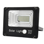 戶外太陽能投光燈遙控感應防水壁燈，50W，80W，120W，150W
