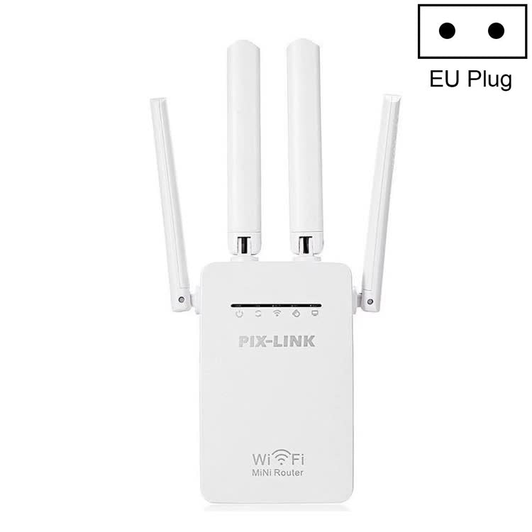 PIX-LINK LV-WR09 300Mbps WiFi 範圍擴展器中繼器迷你路由器，美規插頭，歐規插頭，英規插頭，澳規插頭