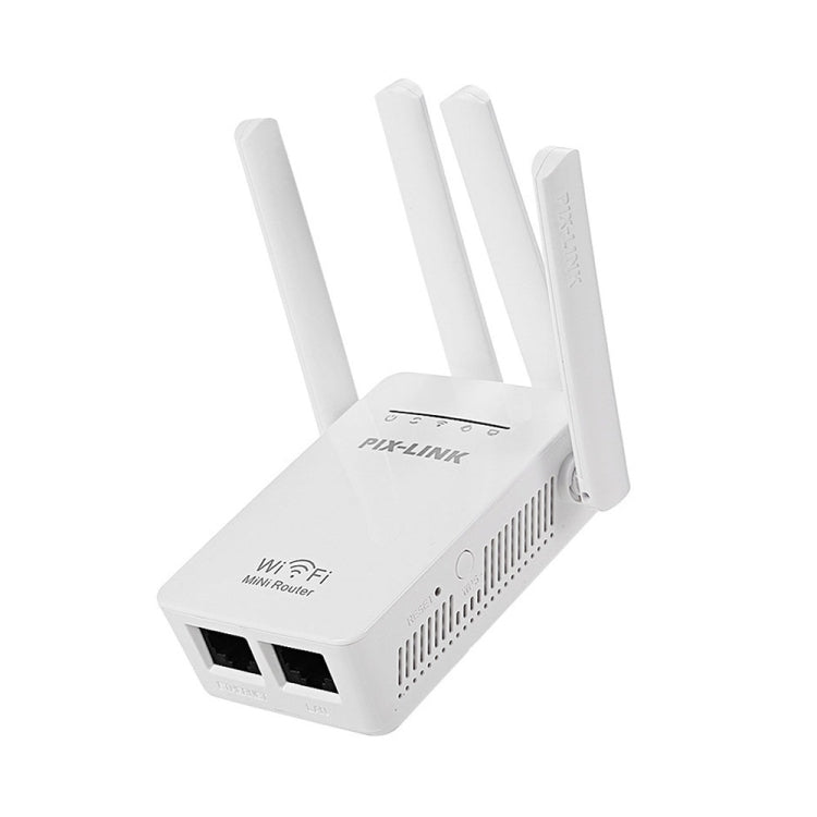 PIX-LINK LV-WR09 300Mbps WiFi 範圍擴展器中繼器迷你路由器，美規插頭，歐規插頭，英規插頭，澳規插頭