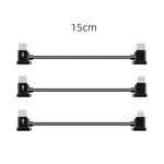 Sunnylife TY-X9304 適用於 DJI Mavic Air 2S / DJI FPV 飛行眼鏡 V2 / Mavic Mini2 / Osmo Pocket 2 手機平板連接線，15cm Type-C 轉 8 Pin 線，15cm Type-C 轉 Micro USB 線，15cm Type-C 轉 Type-C 線，30cm Type-C 轉 8 Pin 線