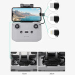Sunnylife TY-X9304 適用於 DJI Mavic Air 2S / DJI FPV 飛行眼鏡 V2 / Mavic Mini2 / Osmo Pocket 2 手機平板連接線，15cm Type-C 轉 8 Pin 線，15cm Type-C 轉 Micro USB 線，15cm Type-C 轉 Type-C 線，30cm Type-C 轉 8 Pin 線