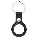 防刮頂層牛皮革保護套附掛扣，適用於 AirTag 第二代 / AirTag 第一代