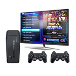 M8 無線 HDMI 街機遊戲家用電視迷你遊戲機，附 2 個遊戲手把，M8 32G（無線），M8 64G（無線）