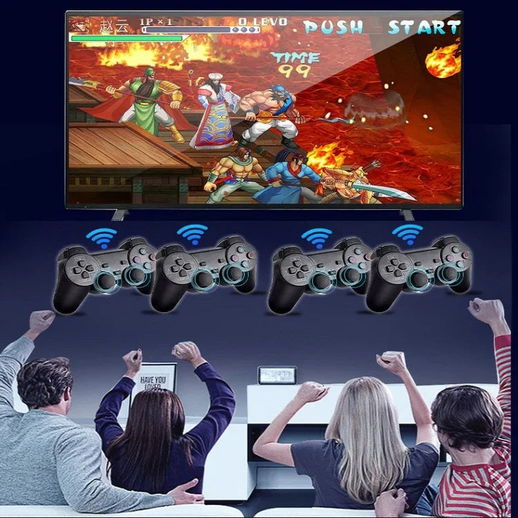 M8 無線 HDMI 街機遊戲家用電視迷你遊戲機，附 2 個遊戲手把，M8 32G（無線），M8 64G（無線）