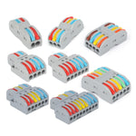 SPL-2 2進3出彩色快速線端子多功能拆線連接端子，SPL-2 2進3出，SPL-3 3進3出，SPL-42 2進4出，SPL-62 2進6出，SPL-63 3進6出，SPL-93 3進9出，LT-624 2進4出，LT-626 2進6出