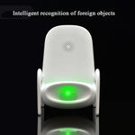 WC001 Magnaphon 無線充電器，適用 iPhone 及其他 Android 手機，白色，黑色
