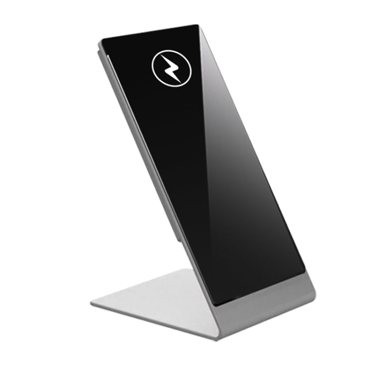 Y13 15W 磁吸無線手機支架充電器，適用 iPhone，黑色，銀色