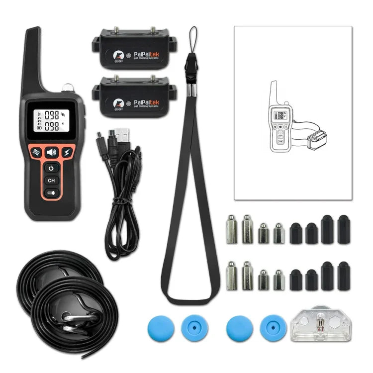PaiPaitek PD529-2 遙控訓練狗裝置 寵物訓練用品 防吠訓練設備，PD529-2