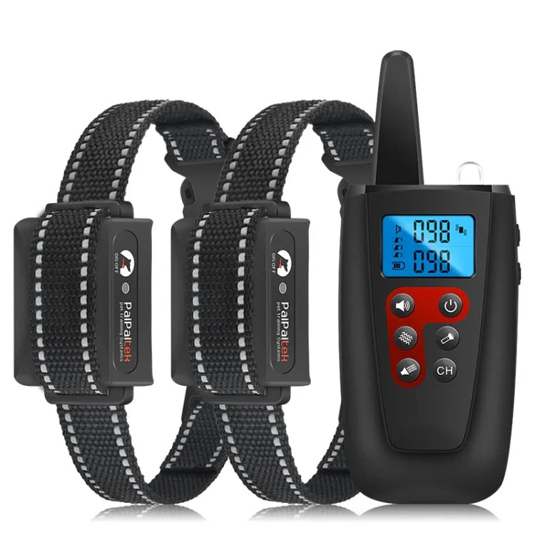 PaiPaitek PD526V-2 1合2 100速聲音震動遙控訓練狗裝置 防吠裝置 電子遙控項圈，PD526V-2