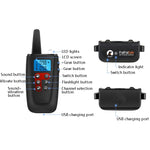 PaiPaitek PD526V-2 1合2 100速聲音震動遙控訓練狗裝置 防吠裝置 電子遙控項圈，PD526V-2