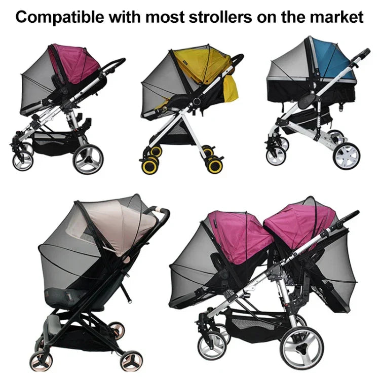 夏季推車蚊帳全罩多用途加密手推車蚊帳