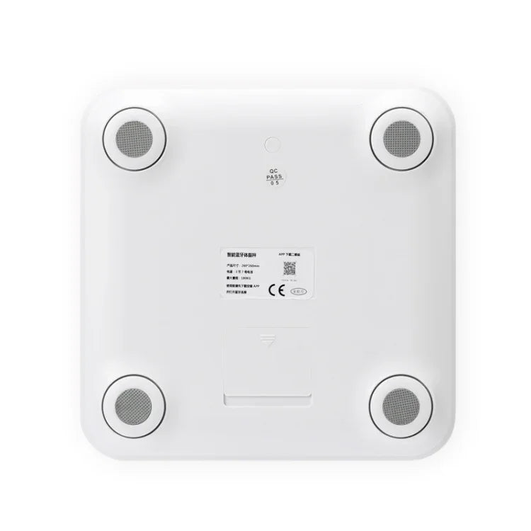 8066智能體脂電子秤家用藍牙體重秤，電池款（白色），充電款（白色）