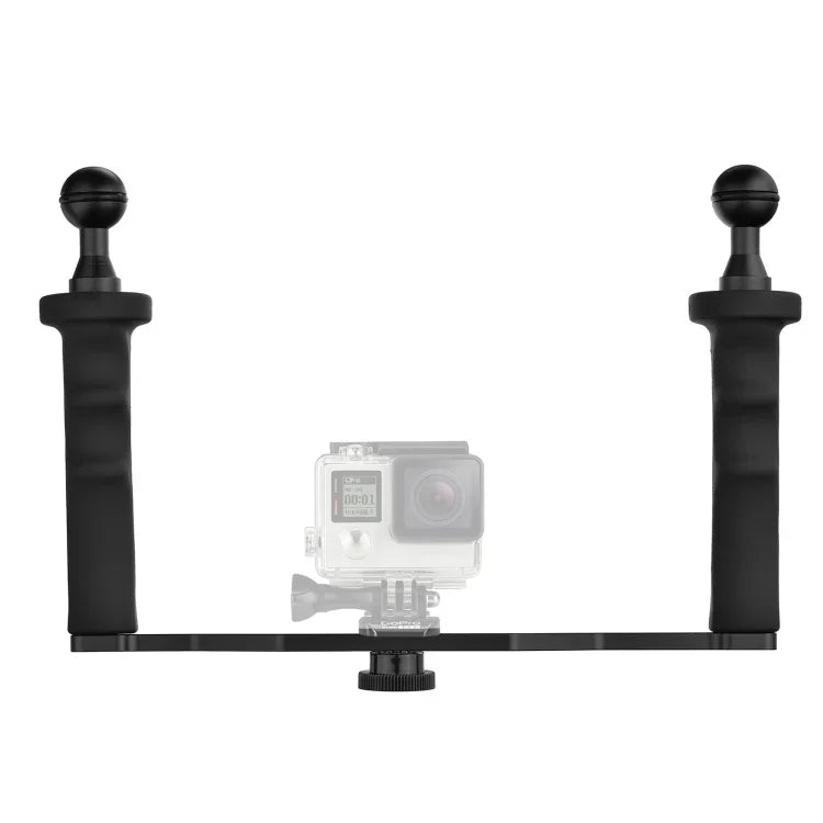 XTGP324A 雙手柄鋁製托盤穩定器 適用於水下相機防水殼