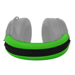 2 件裝 Razer V2 耳機海綿套，頭梁保護套（黑色），頭梁保護套（白色），頭梁保護套（綠色），頭梁保護套（粉色），圓形（黑色），圓形（黑綠網布），橢圓形（黑色）