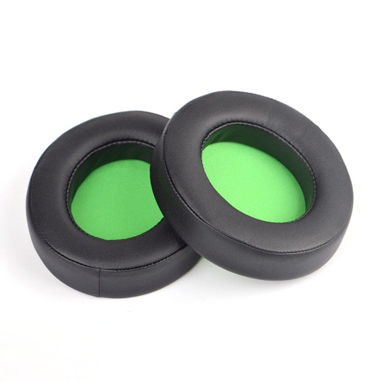 2 件裝 Razer V2 耳機海綿套，頭梁保護套（黑色），頭梁保護套（白色），頭梁保護套（綠色），頭梁保護套（粉色），圓形（黑色），圓形（黑綠網布），橢圓形（黑色）