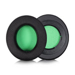 2 件裝 Razer V2 耳機海綿套，頭梁保護套（黑色），頭梁保護套（白色），頭梁保護套（綠色），頭梁保護套（粉色），圓形（黑色），圓形（黑綠網布），橢圓形（黑色）