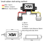 XWST DC 12/24V To 5V Converter Step-Down Vehicle Power Module, Specification:, 12V To 5V 1A Small Rubber Shell, 12V To 5V 2A Small Rubber Shell, 12V to 5V 3A Small Rubber Shell, 12/24V To 5V 8A Medium Rubber Shell, 12/24V To 5V 10A Medium Rubber Shell ...