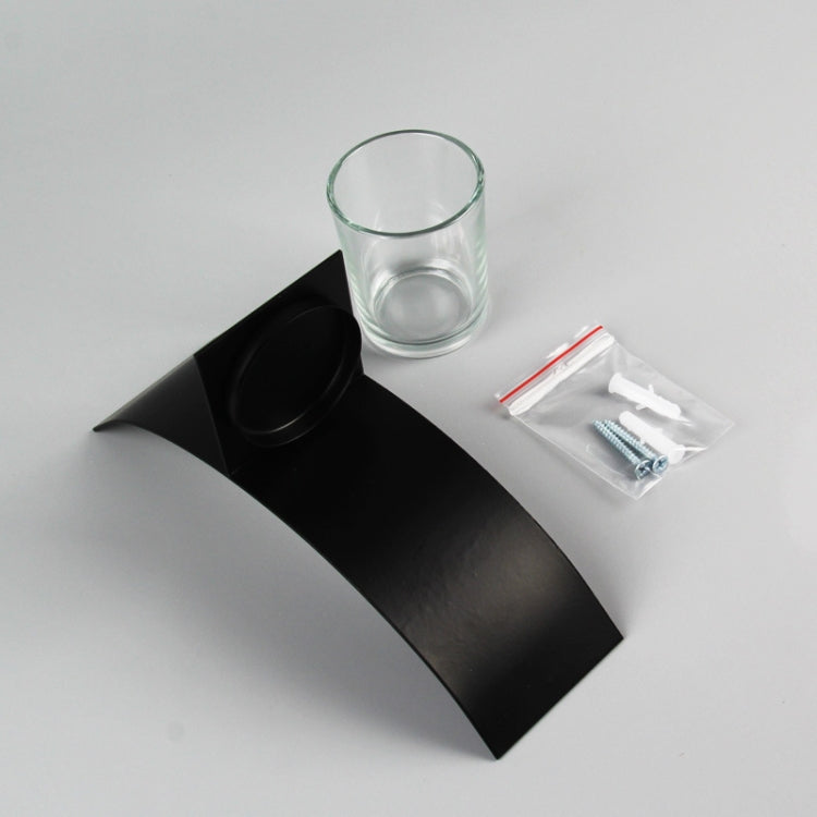2個BS2001立體弧形壁掛鐵製燭台牆面裝飾，弧形壁掛鐵製