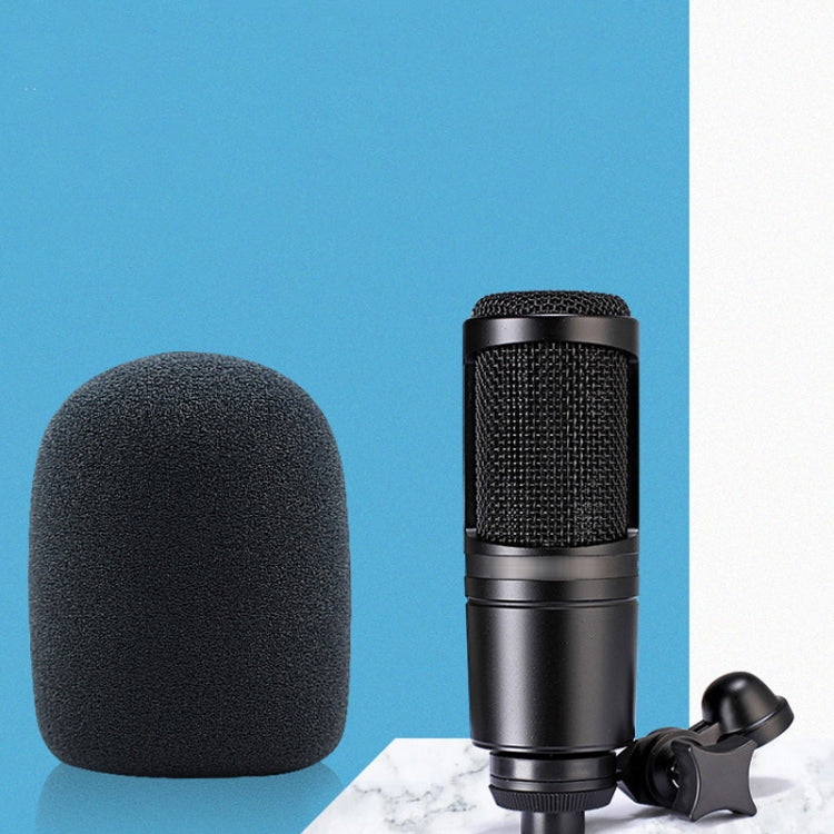 2個適用於Audio-Technica AT2020/ATR2500/AT2035麥克風海綿套防風罩
