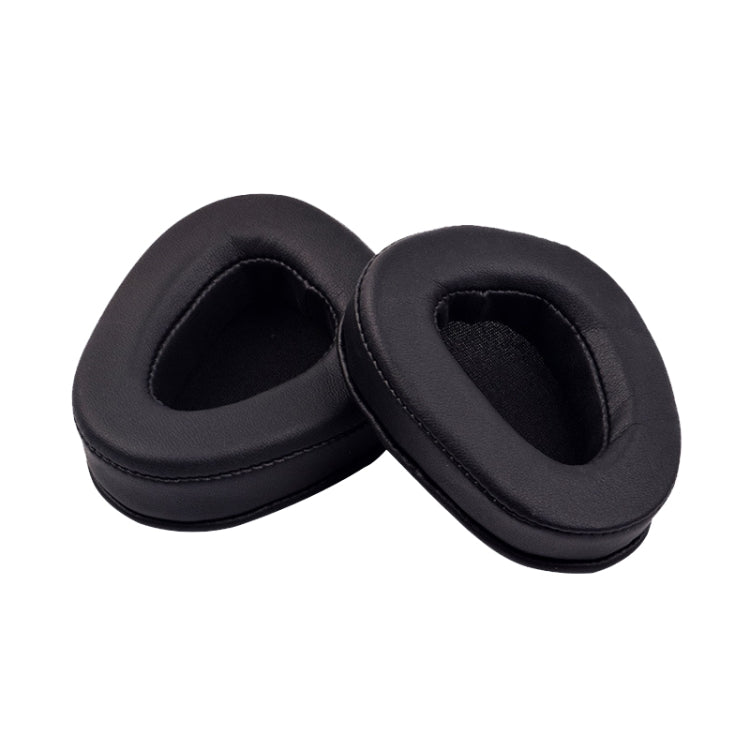 1 Pairs Headphone Sponge Leather Earmuffs For Skullcandy Aviator 2, Black, Brown