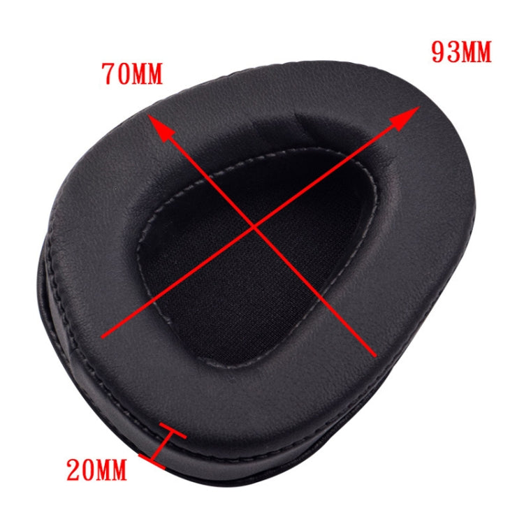 1 對 Skullcandy Aviator 2 耳機海綿皮革耳罩，黑色，棕色