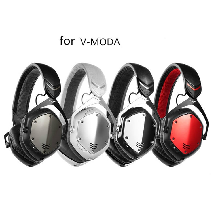 2 件裝適用於 V-Moda LP/M100/LP2 耳機海綿套 耳罩，黑色 黑色網