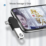 10 件組 LI-09 USB 3.0 母頭轉 USB-C / Type-C + Micro USB 公頭多功能 OTG 轉接器附掛繩，黑色、金色、銀色、玫瑰金